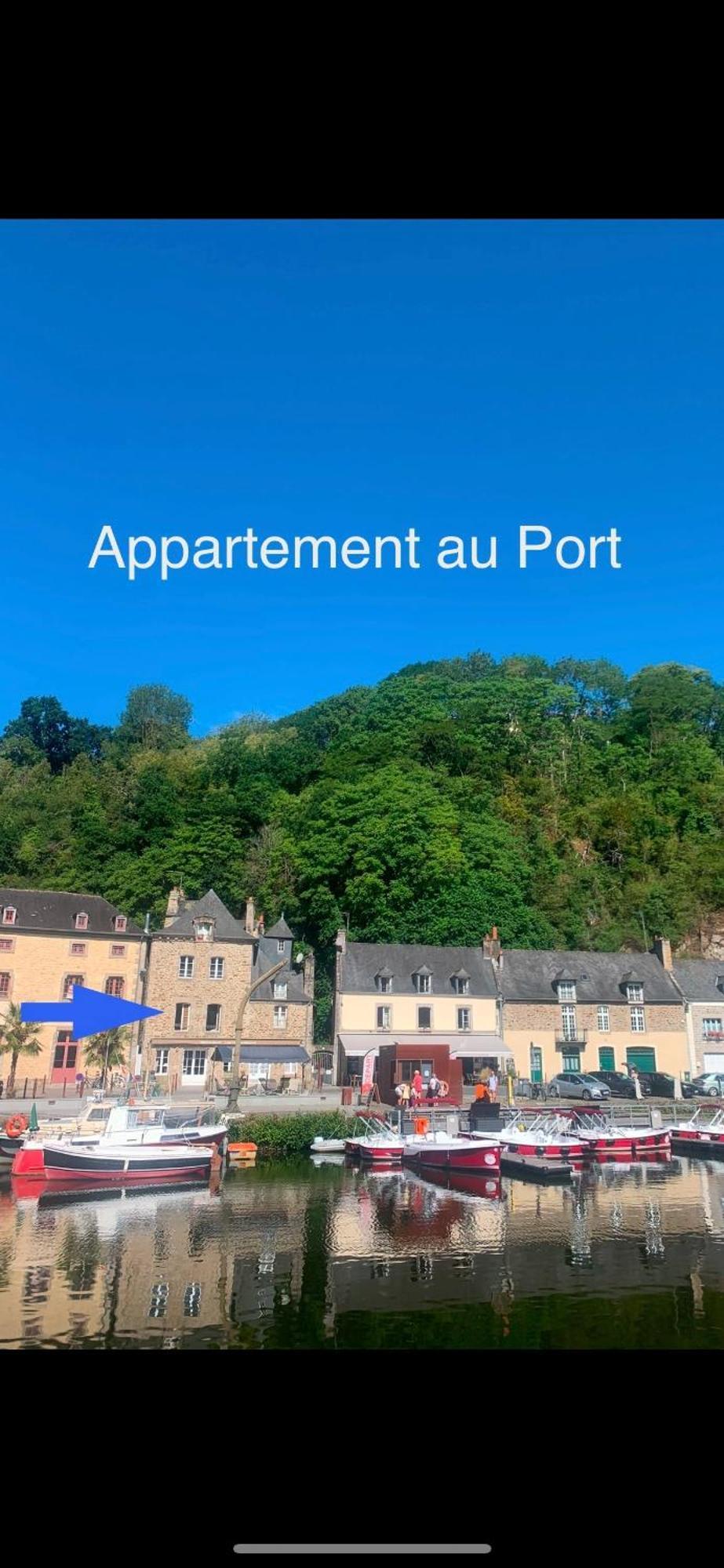 Appartement Au Port Dinan Exteriör bild